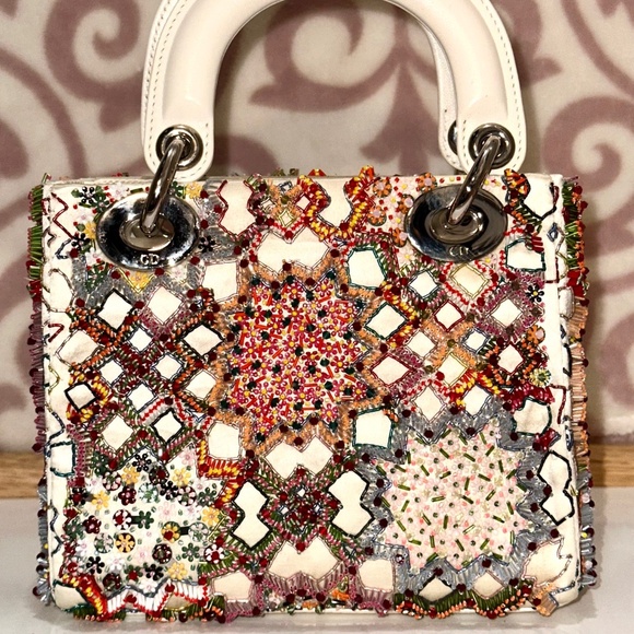 Lady Dior Mini Hand Bag - Picture 7 of 8